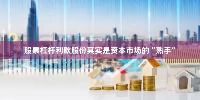 股票杠杆利欧股份其实是资本市场的“熟手”